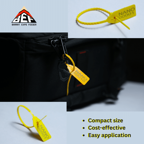 Nano Security Seal Tag for tamper-proof packaging and cargo security